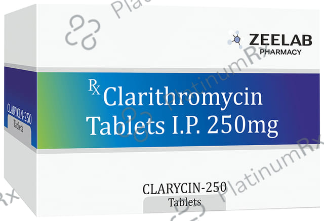 Clarycin 250mg Tablet 10s