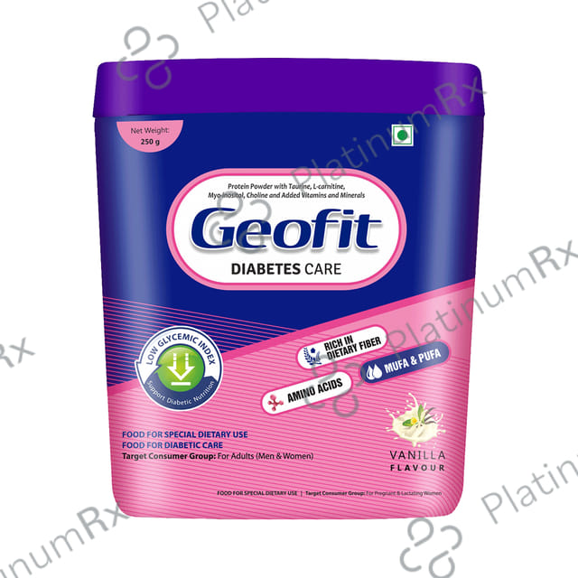Geofit Diabetes Care Powder Vanilla