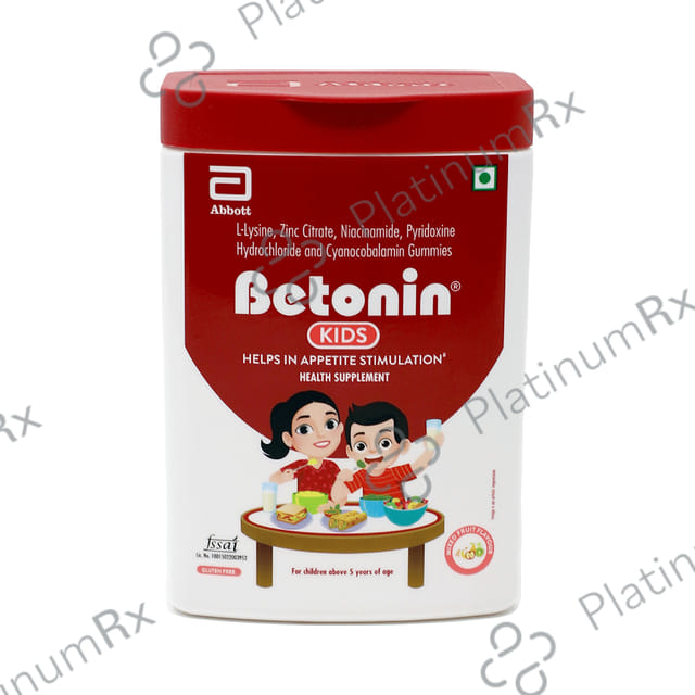 Betonin Kids Mixed Fruit Gummies 30s