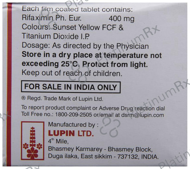 Rcifax 400mg Tablet 10s