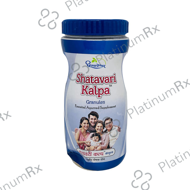 Dhootapapeshwar Natural Elaichi Shatavari Kalpa Granules - For Immunity & Antioxidant Benefits