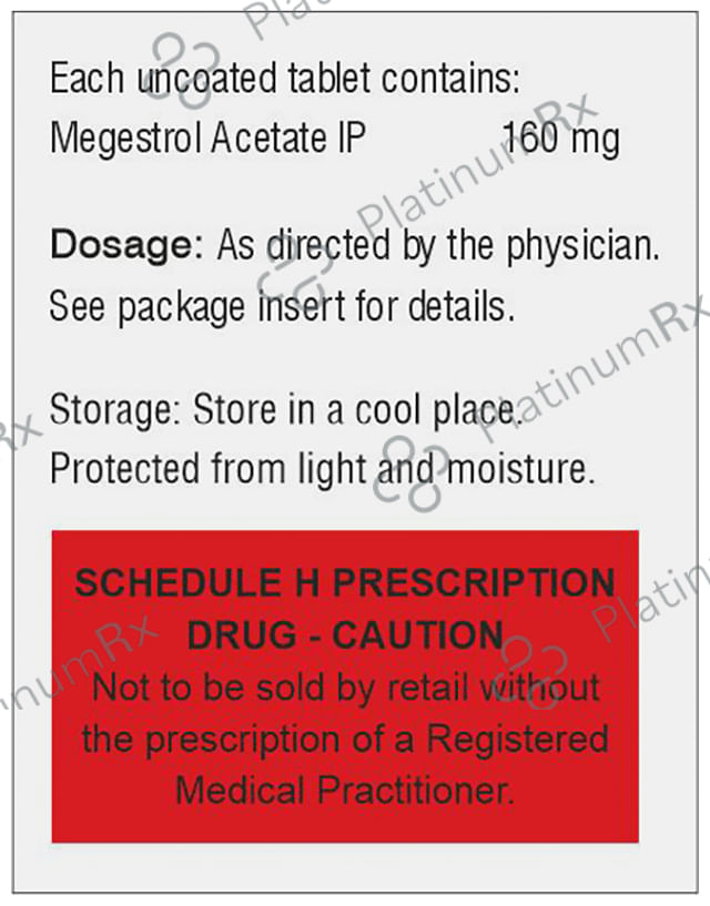 Megetra 160mg Tablet 10s