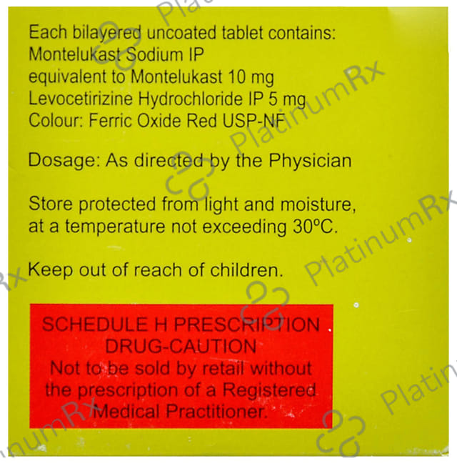 Rinosolvin 10/5mg Tablet 10s