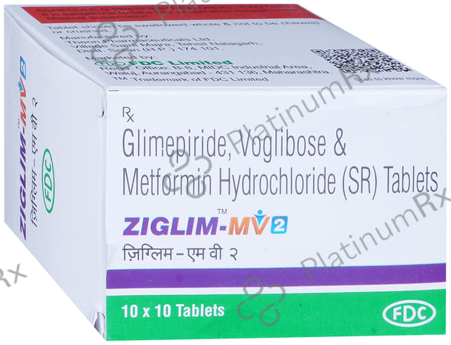 Ziglim MV 2/500/0.2mg Tablet 10s