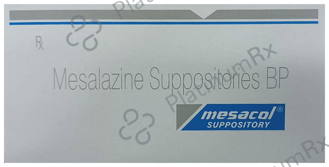 Mesacol 500mg Suppository 7s