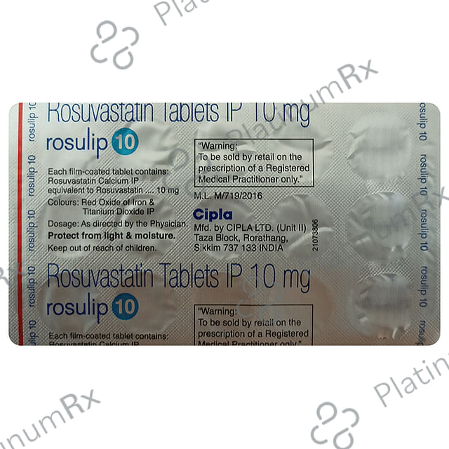 Rosulip 10mg Tablet 15s