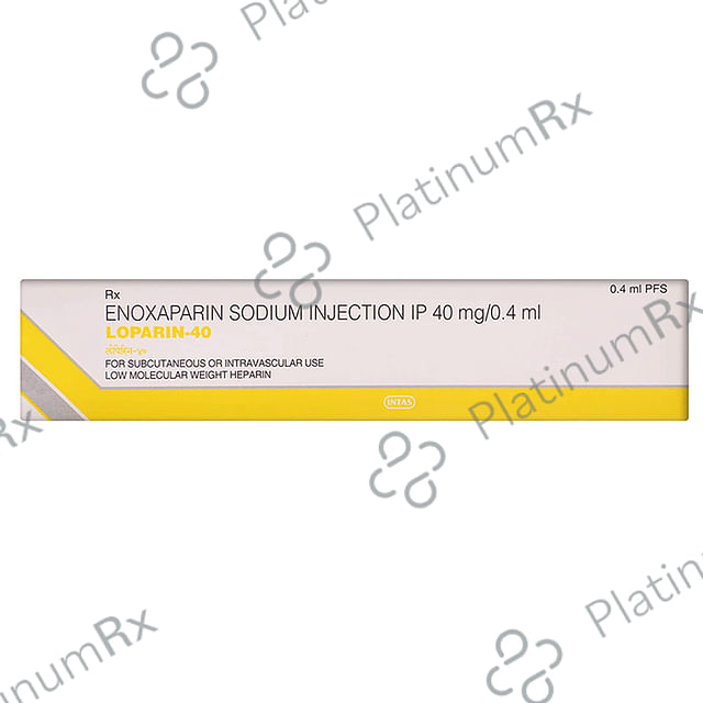 Loparin 40mg Injection 1s