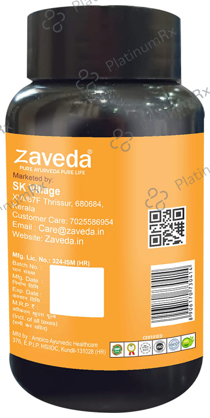 Zaveda Curcumin Plus Veg Capsule 90 vegicaps