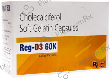 Reg D3 60K Softgel Capsule 4s