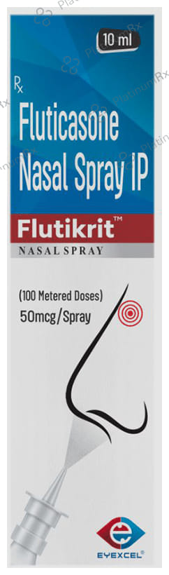 Flutikrit 50mcg Nasal Spray 10ml