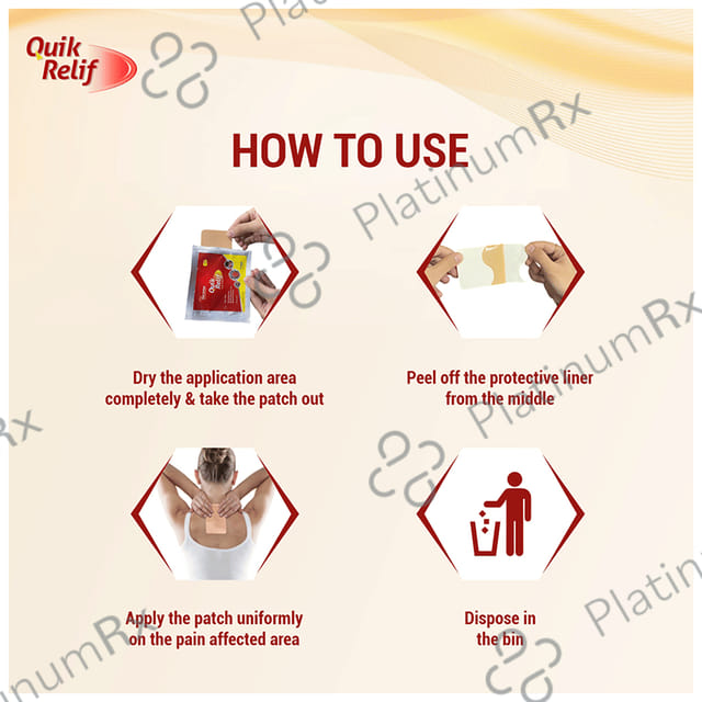 Leeford Quick Relief Topical Patch