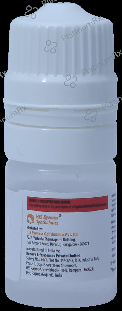 Awarene T PF 5mg/40mcg Eye Drop 5ml