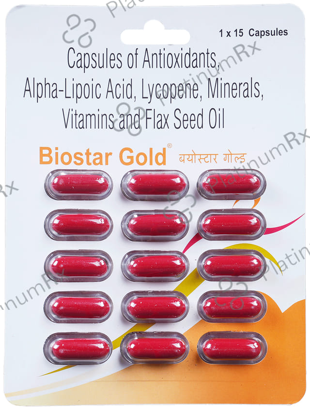Biostar Gold 1.5mg/3mg/15mcg Capsule 15s