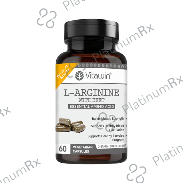 Vitawin L-Arginine Vegetarian Capsule with Beet