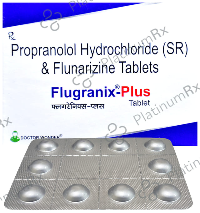 Flugranix 10/40mg Plus Tablet SR 10s