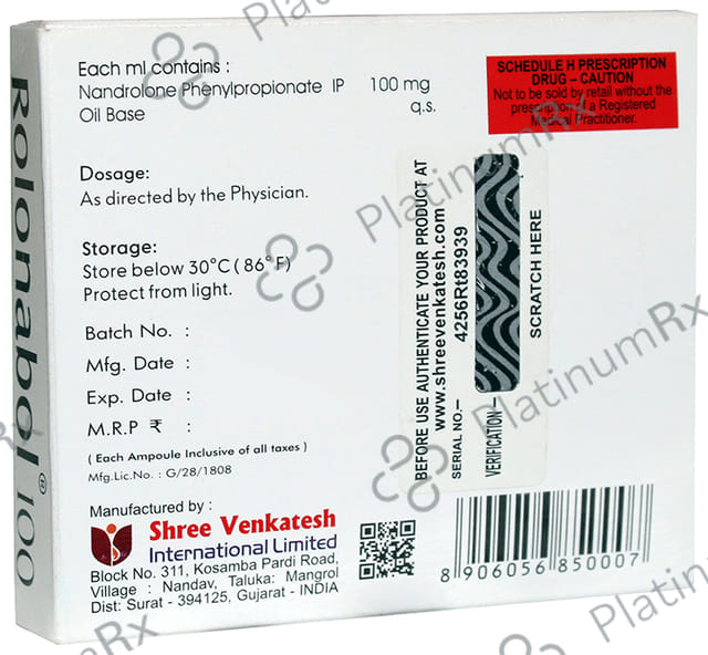Rolanabol 100 Injection