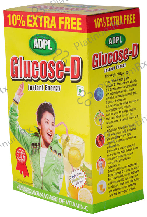 ADPL Glucose-D - Flavour Powder Lemon 220 gm