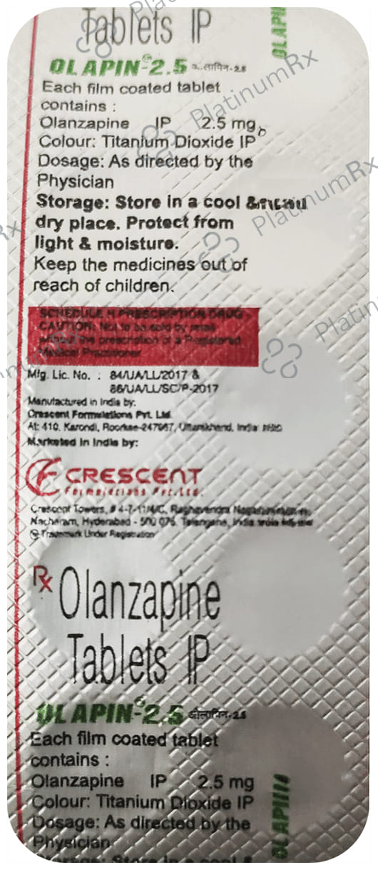 Olapin 2.5mg Tablet 10s