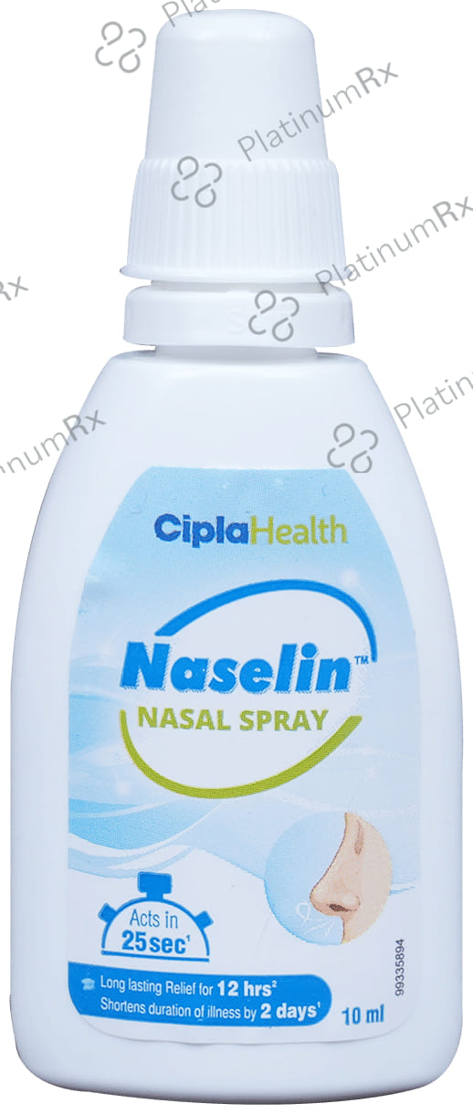 Naselin 0.05% Nasal Spray 10ml