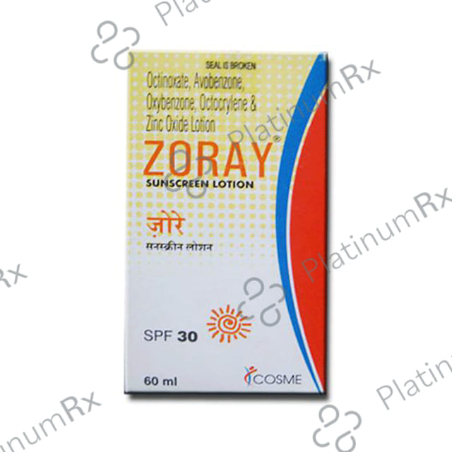 Zoray Sunscreen Lotion 60ml
