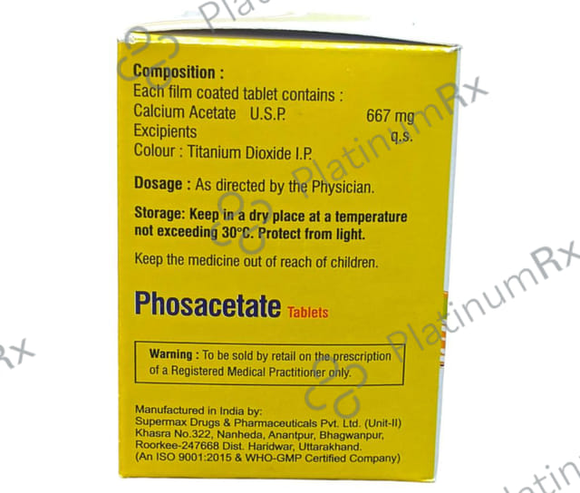 Phosacetate 667mg Tablet 10s