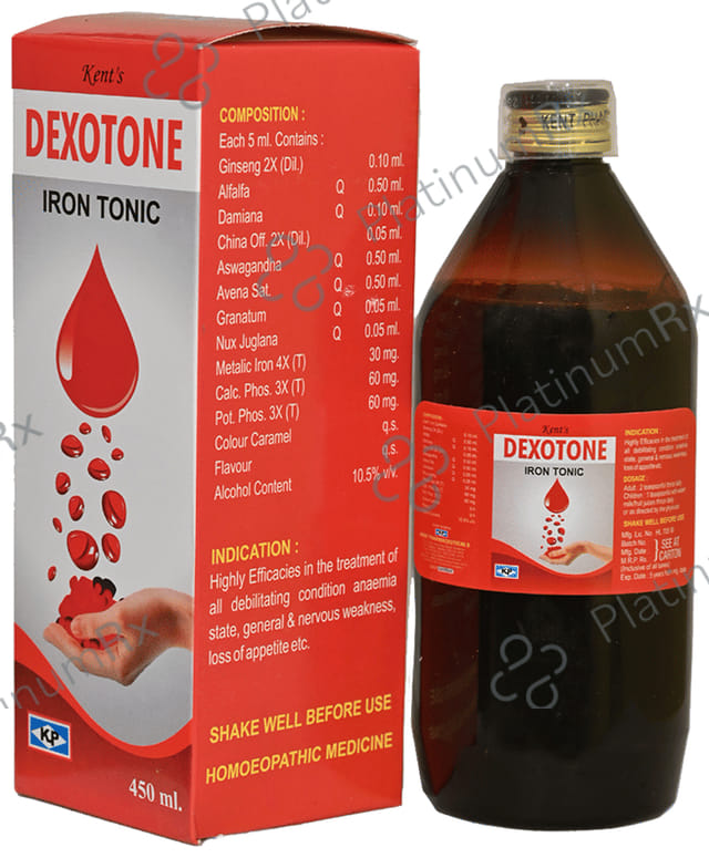 Kent's Dexotone Iron Tonic 450 ml
