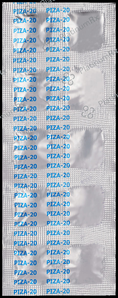 Piza 20mg Tablet