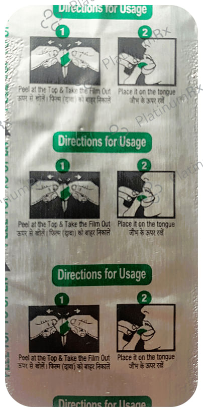 Sas Tad 20mg Orally Dissolving Film