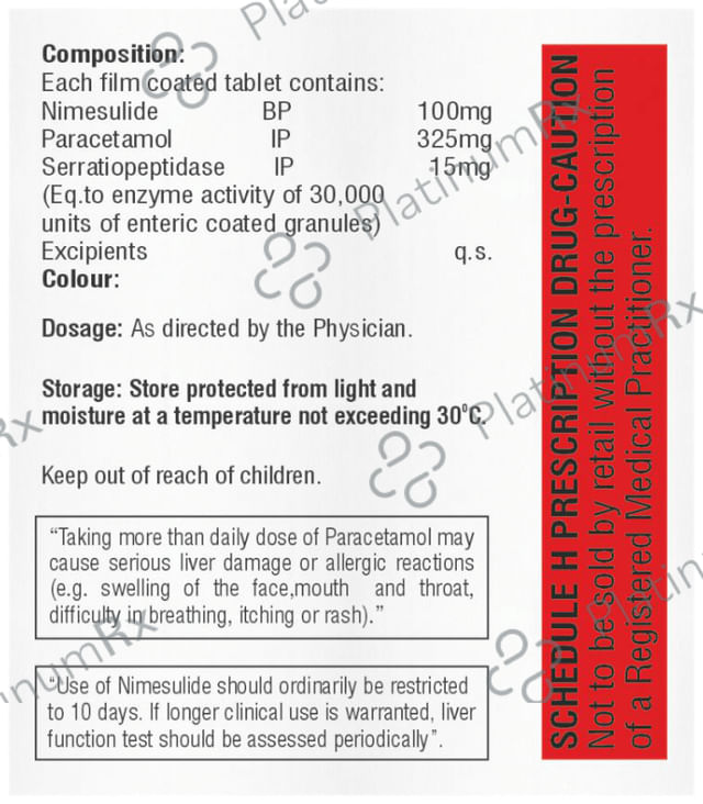 Nimovil SP Tablet 10s