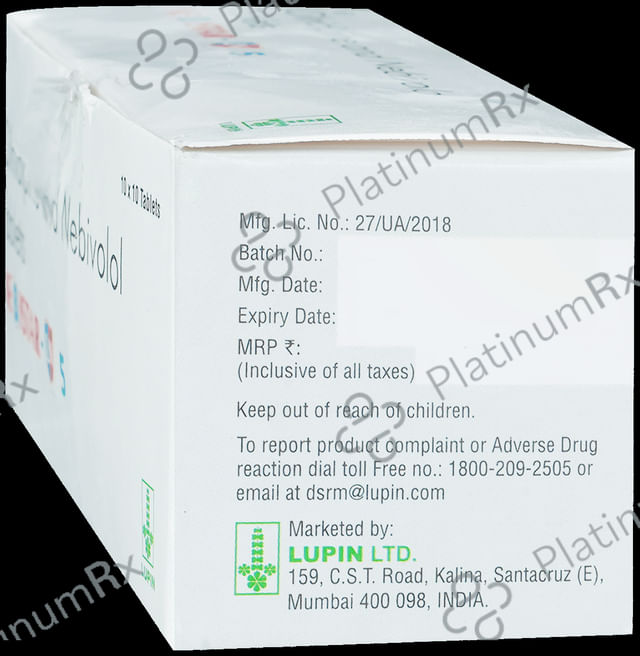 Nebistar LN 5/10mg Tablet 10s