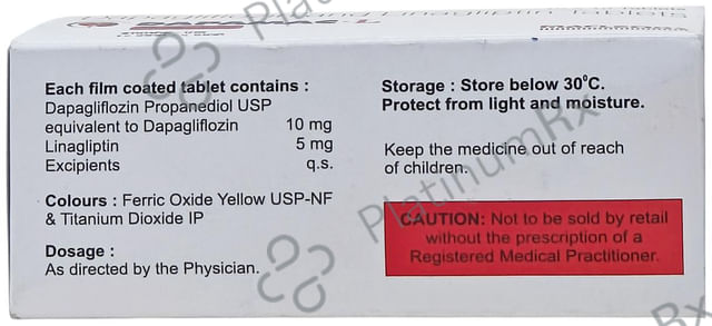 Dapamac L 10mg/5mg Tablet