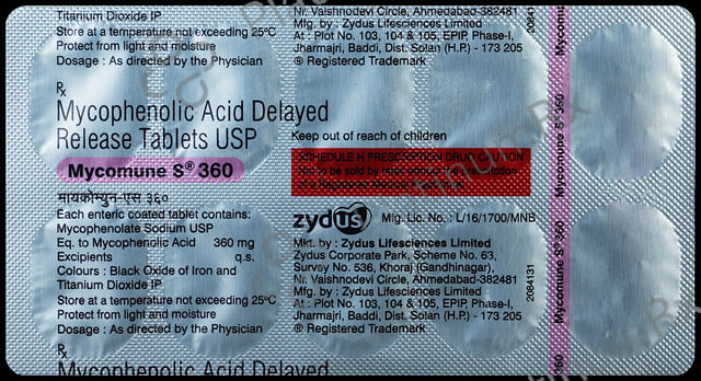 Mycomune-S 360 Tablet