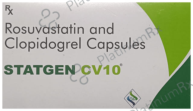Statgen CV 10mg Capsule 10s
