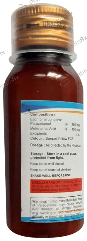 Lamdol MF Oral Suspension Mango