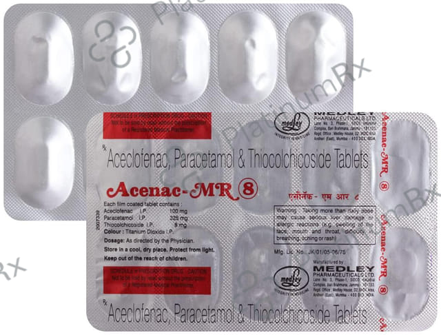 Acenac MR 8mg Tablet 10s