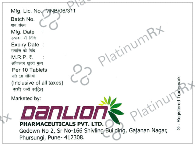 Dansartan AM 5/40mg Tablet 10s