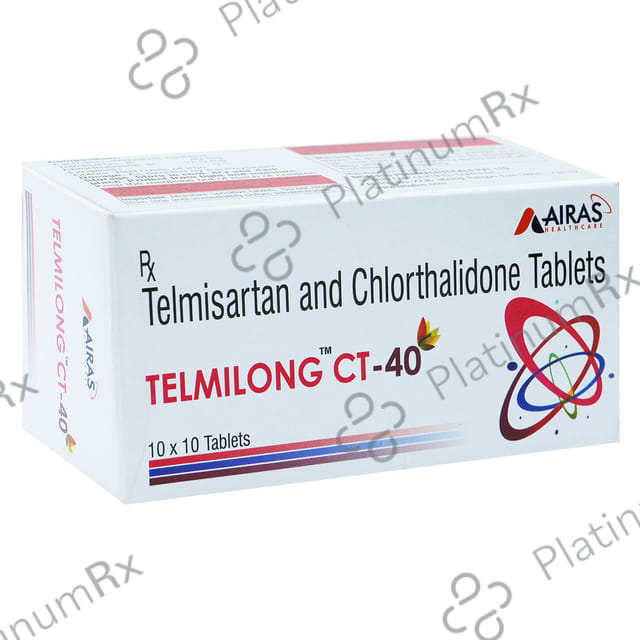 Telmilong H 40/12.5mg Tablet 10s