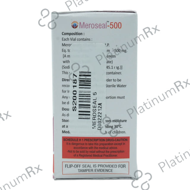 Meroseal 500mg Injection