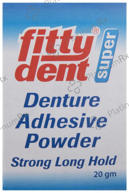 Fittydent Super Denture Adhesive Powder 20gm