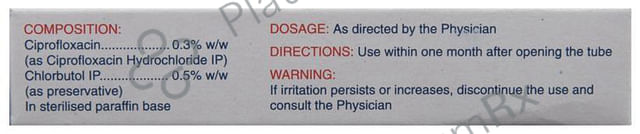 Zoxan 0.3% Eye Ointment 5gm