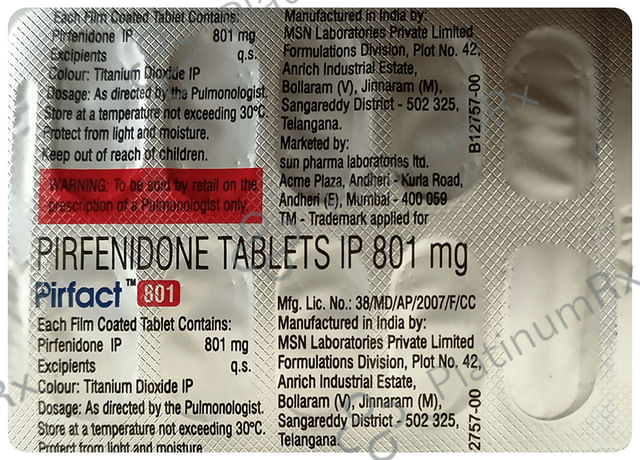 Pirfact 801 Tablet