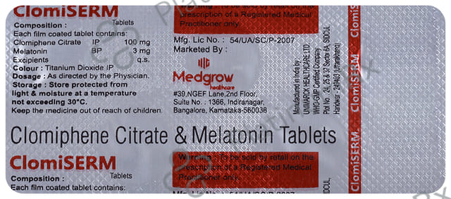 Clomiserm Tablet