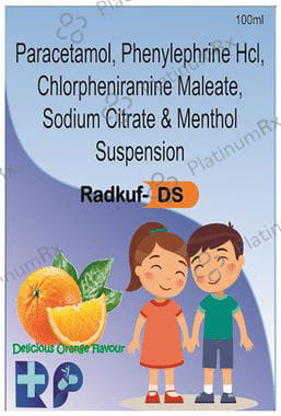 Radkuf DS Oral Suspension Orange 100ml