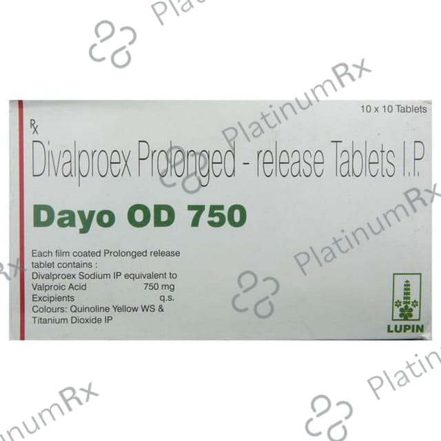 Dayo OD 750mg Tablet PR 10s
