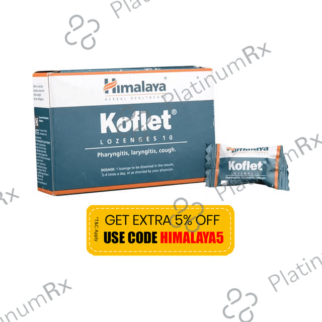 Himalaya Koflet Cough Lozenges 10s