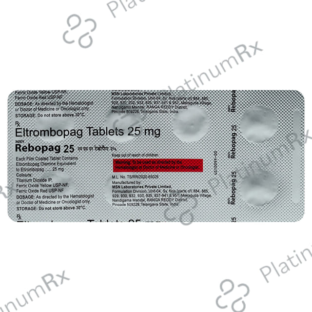 Rebopag 25mg Tablet 7s
