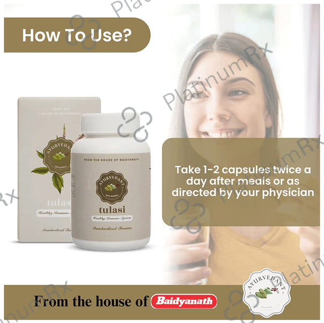 Baidyanath (Jhansi) Ayurvedant Tulasi Capsule