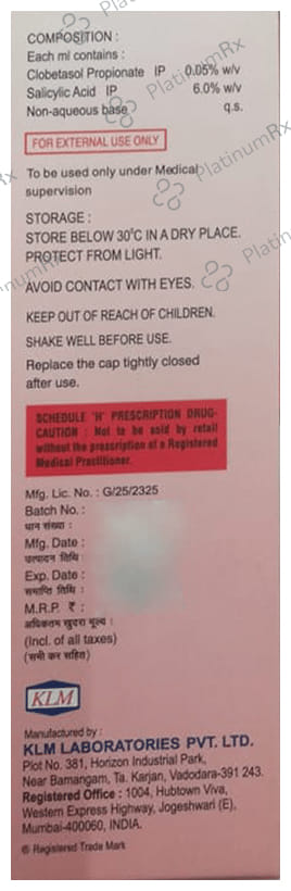 Niosalic 6% Lotion 50ml