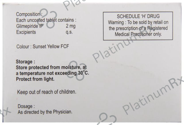 Glimestar 2mg Tablet 10s