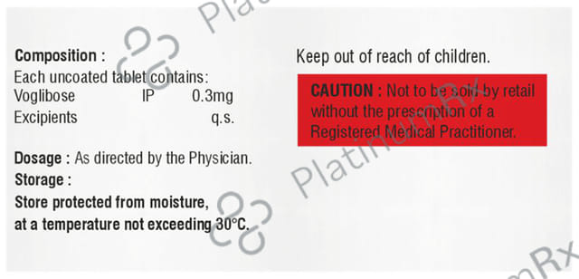 Voglivil 0.3mg Tablet 10s